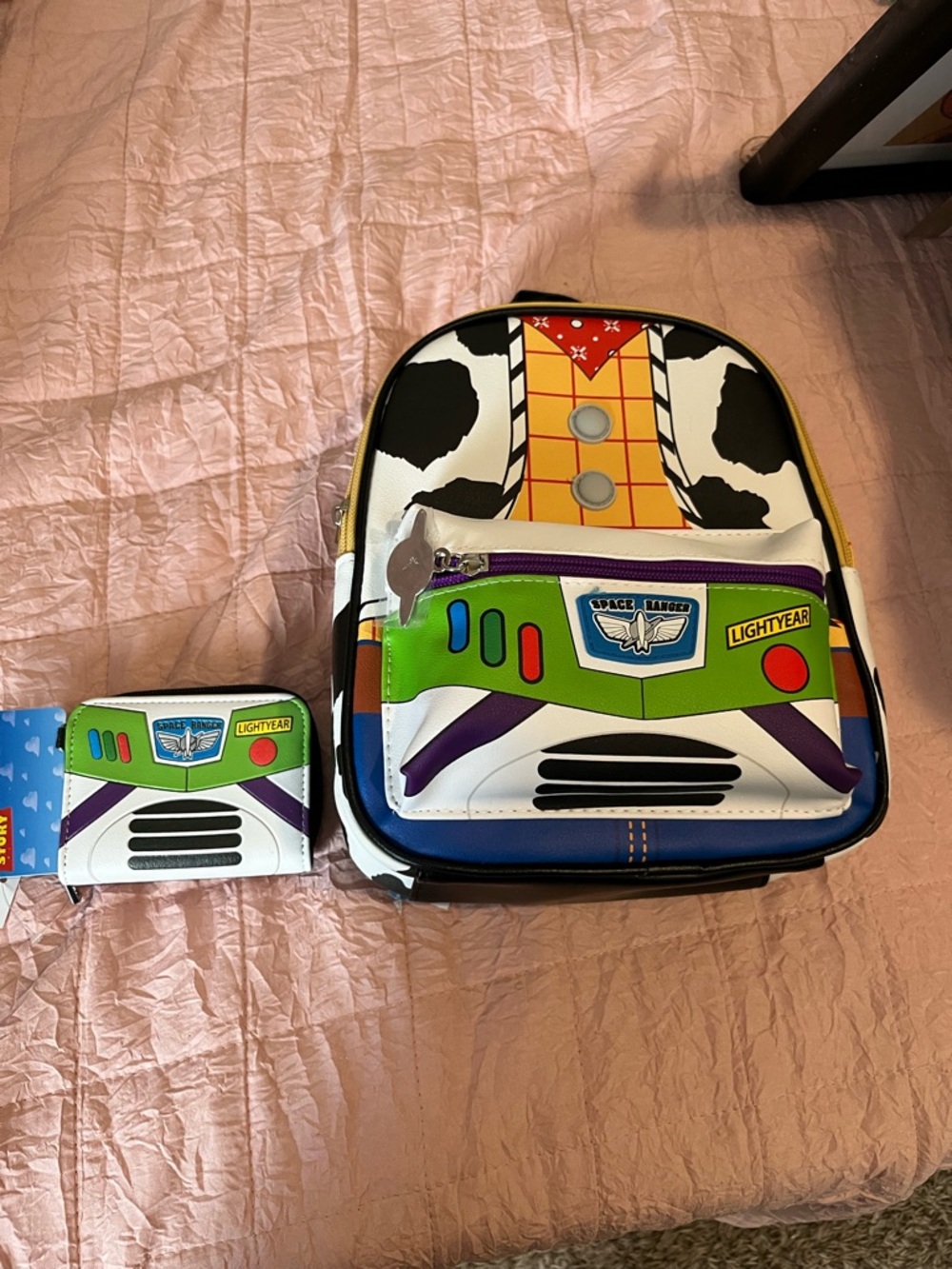 Toy Story Buzz Lightyear Mini Backpack & Wallet Set